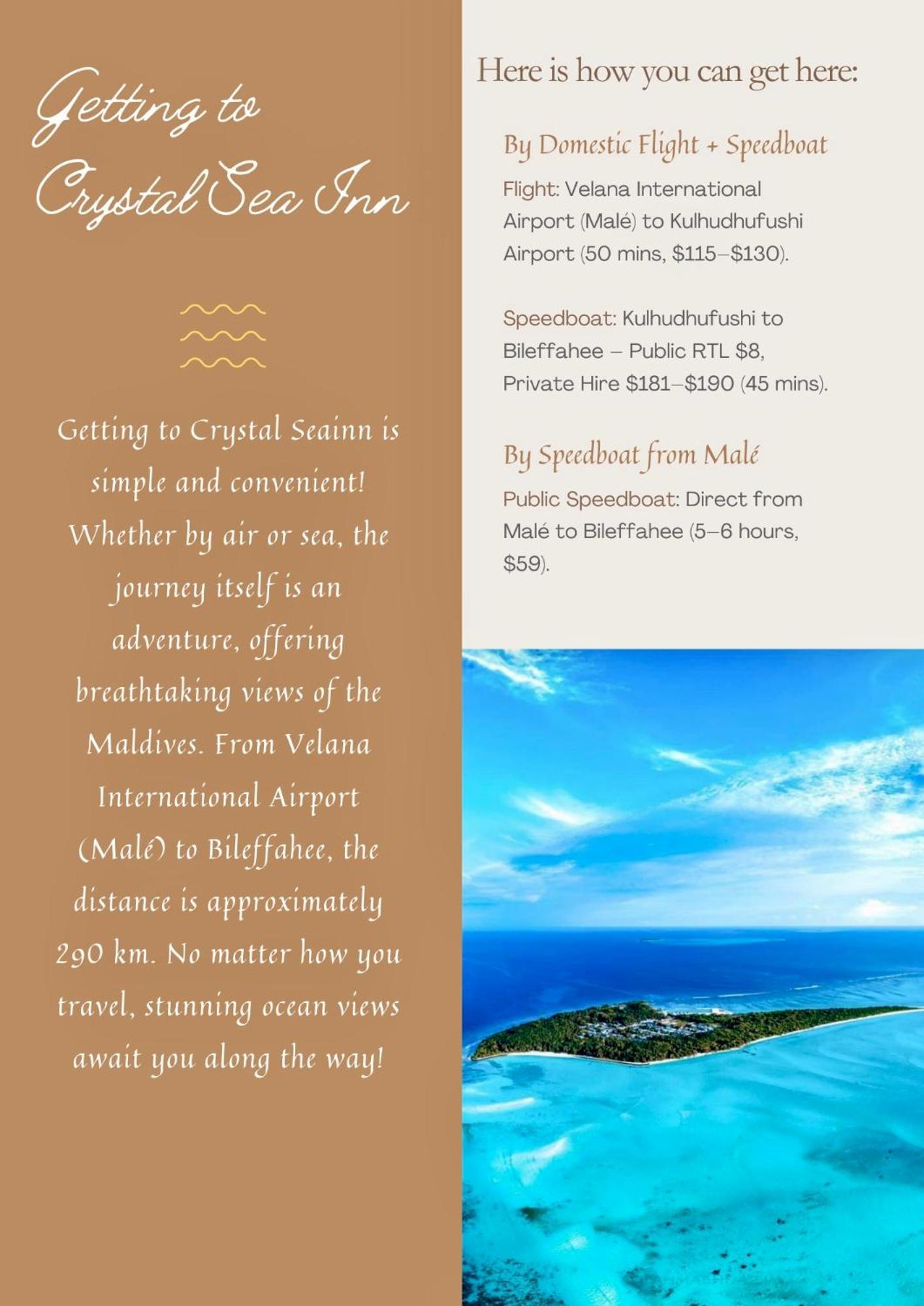 Crystal Sea Inn Bileffahi Luaran gambar